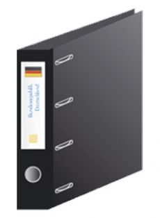 JUMBO-Ordner, schwarz