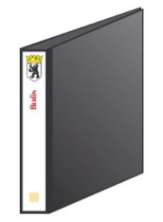 Ringbuch, schwarz, fuer DIN A4